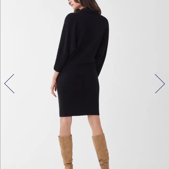 Splendid Daphne Cowl Neck Sweater Dress - Picture 3 of 7